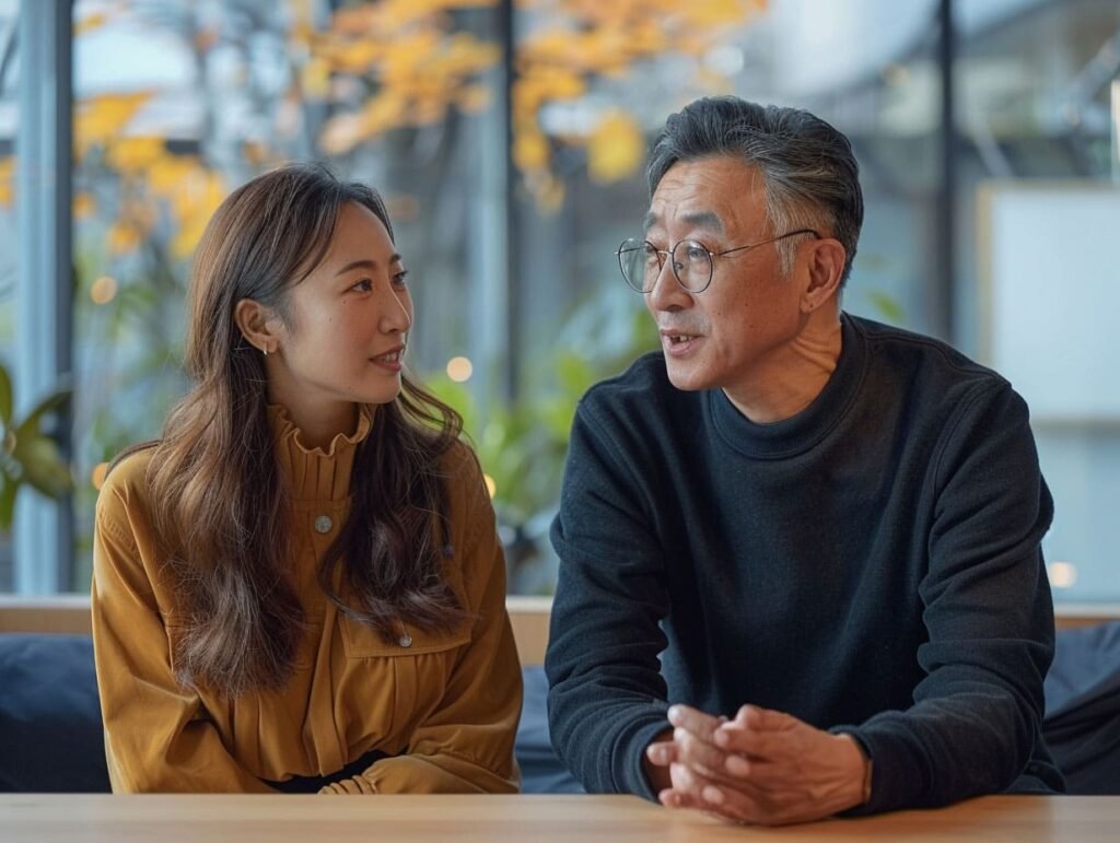 GROW模式教練流程圖，說明目標、現況、選項與意願的提問策略
