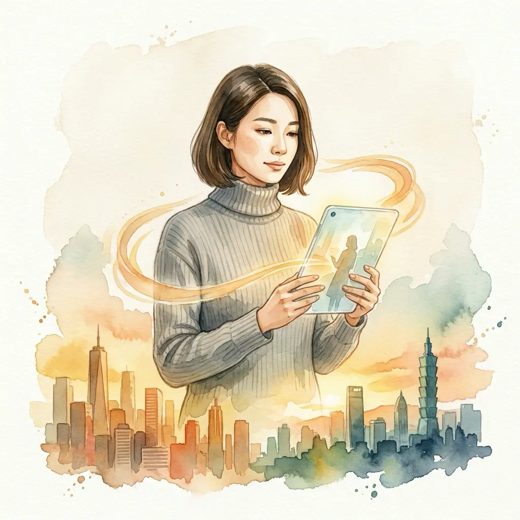 remote vs face to face coaching watercolor v2a右腦教練