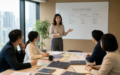 HR 如何導入教練式領導：從主管一對一到 PDR 的 90 天路線圖